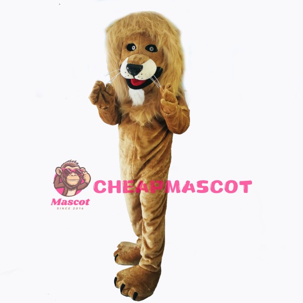 Strong Lion Mascot Costume