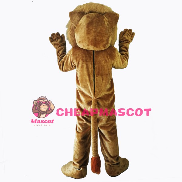 Strong Lion Mascot Costume