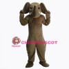 Brown Elephant Masot Costume