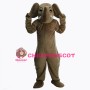 Brown Elephant Masot Costume