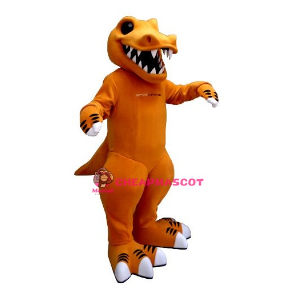Spice Rex Dinosaur Mascot Costume