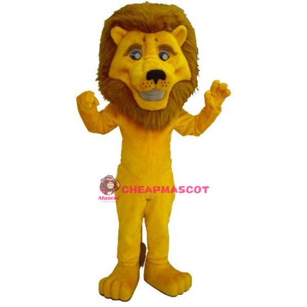 Eli The Lion Mascot  Costume