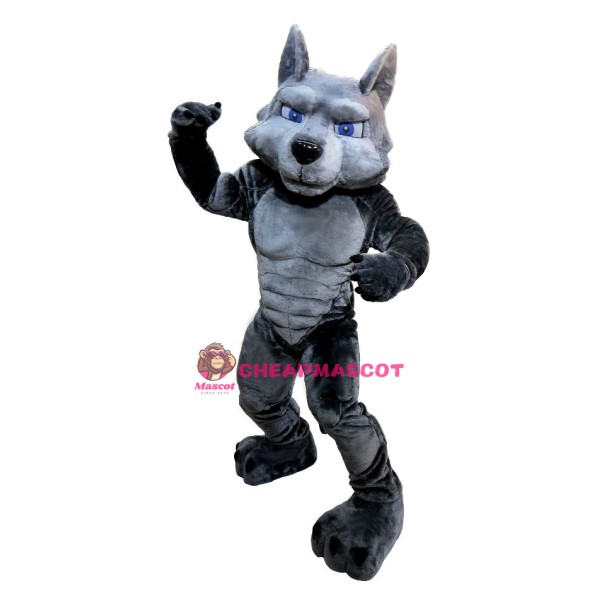 Power Wolf Mascot Costume