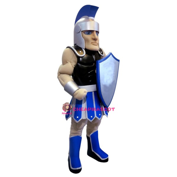 New Spartan Trojan Knight Sparty Mascot Costume