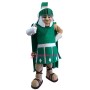 Green Spartan Trojan Knight Sparty Mascot Costume