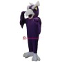 Purple Owl Mascot Costume