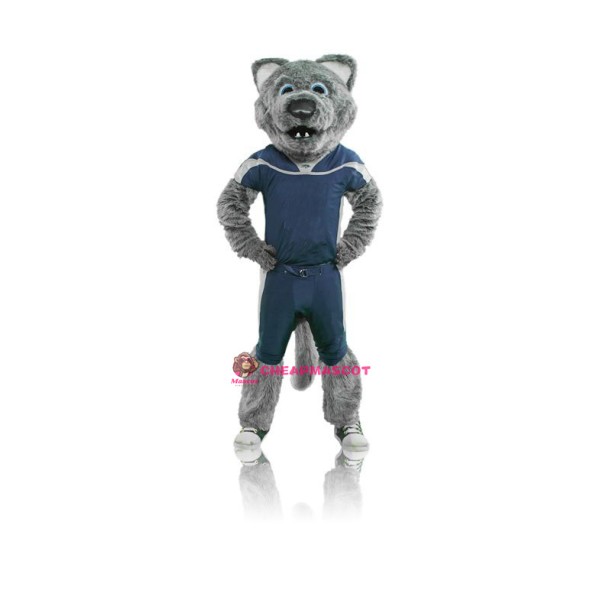 Sport Power Wolf Mascot Costume