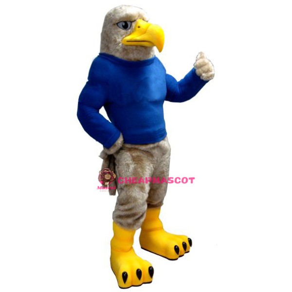New Strutting Eagle Mascot Costume