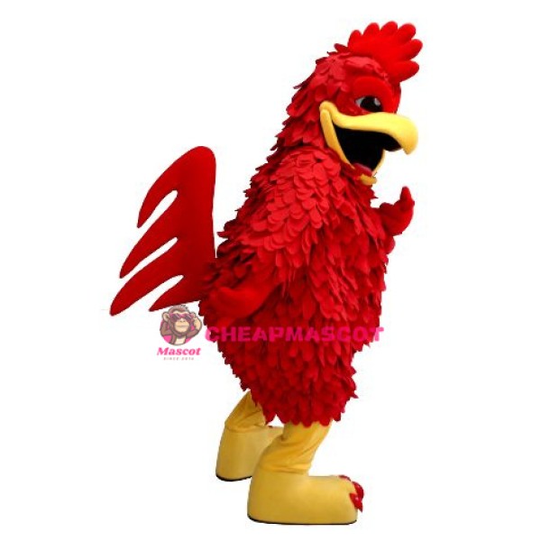 Red Chicken Mascot Costume