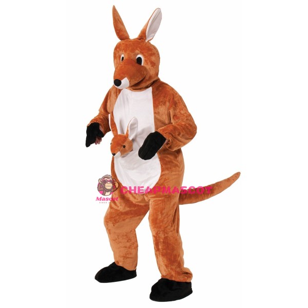 Jumpin Jenny Kangaroo Mascot Costume