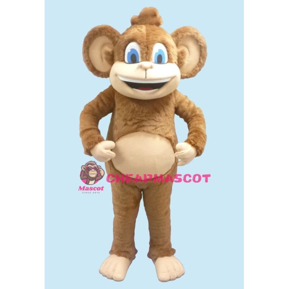 Safari Monkey Mascot Costume
