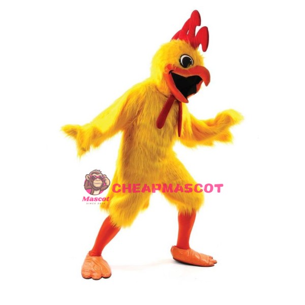 Singer Chicken Mascot Costume