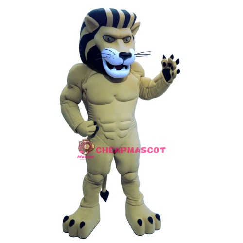 Power Lion Custom Animal Mascot
