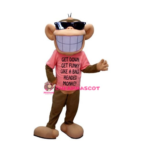 Funny Monkey Mascot Costume