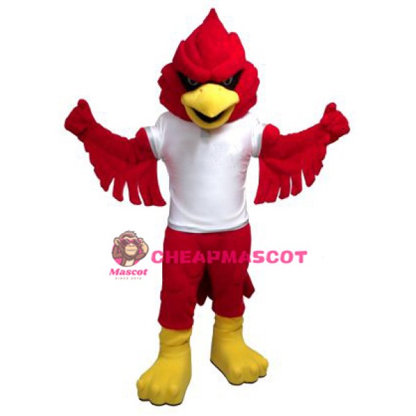 Power Cardinal Mascot Costume