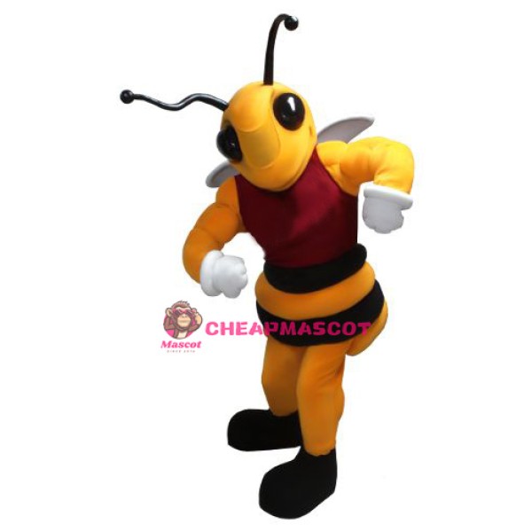 Power Bee Mascot Costume