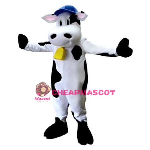 New Cow Mascot Costume