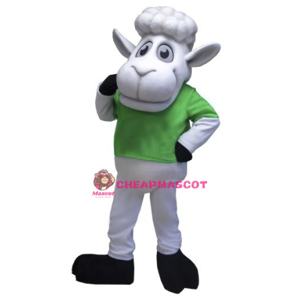 Cute Sheep Mascot Costume