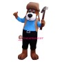 Worker Dog Mascot Costume