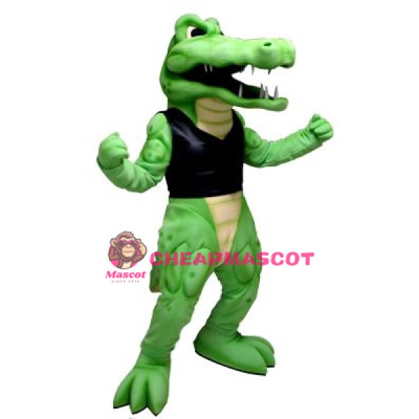 Power Crocodile Mascot Costume