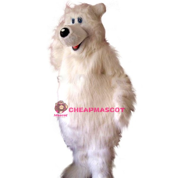Cute Polar Bear Mascot Costume