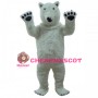 White Polar Bear Mascot Costume