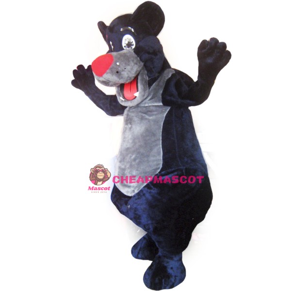 Black Bear Mascot Costume Adult Costume