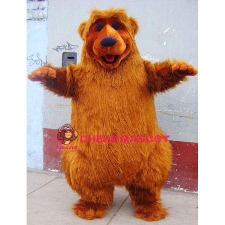 Brown Bear Mascot Costume Adult Costume