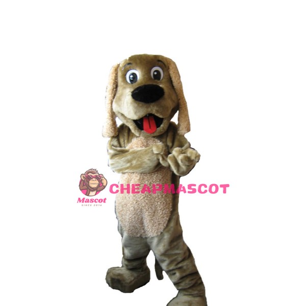 Brown Dog Mascot Costume Adult Costume