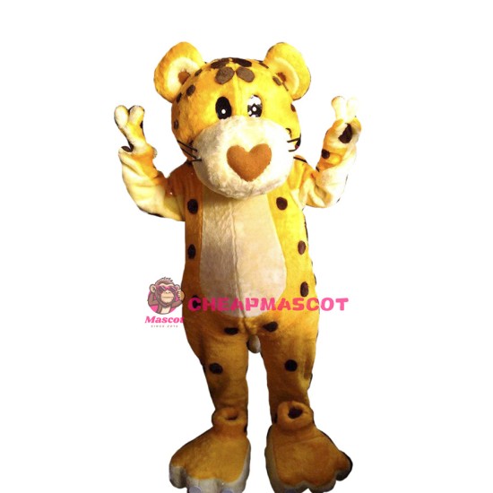 Cheetah Mascot Costume Adult Costume