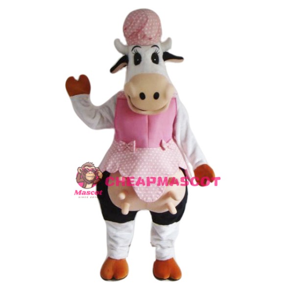 Cow Mascot Costume Adult Costume