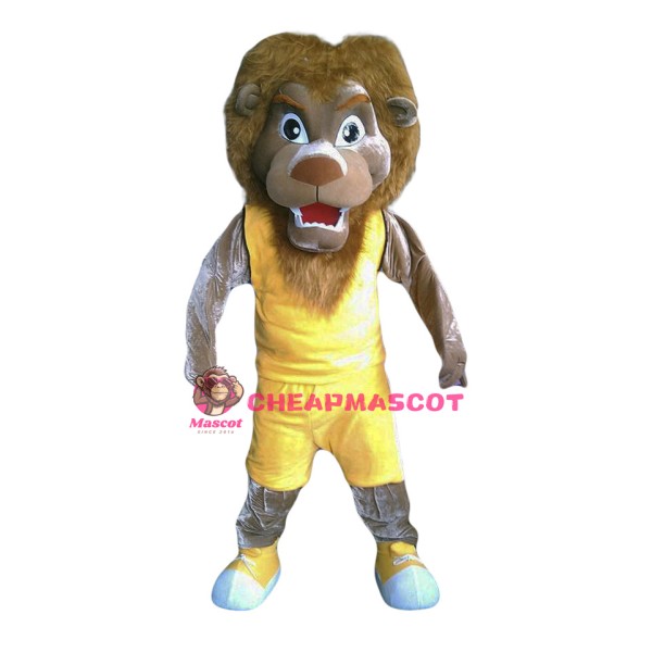 Lion Mascot Costume Adult Costume