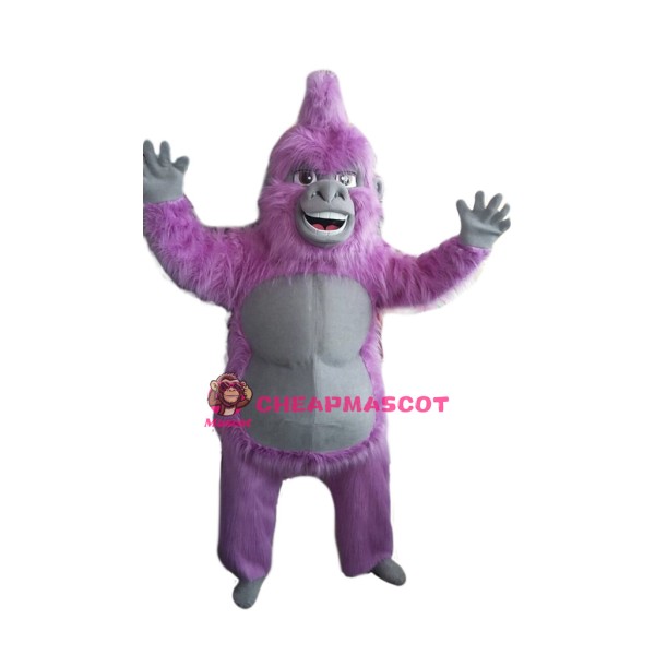 Pink Gorilla Mascot Costume Adult Costume