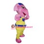 Pink Elephant Mascot Costume Adult Costume