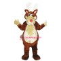 Brown Dog Mascot Costume Adult Costume