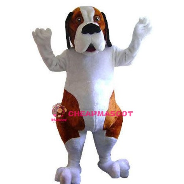 Saint Bernard Dog Mascot Costume