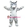 White Tiger Mascot Costume Adult Costume