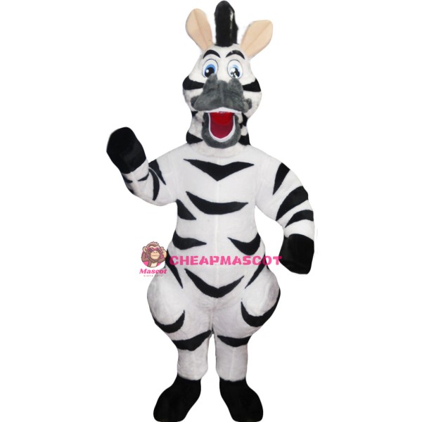 Zebra Mascot Costume Adult Costume