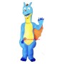 Blue Dragon Mascot Costume Adult Costume