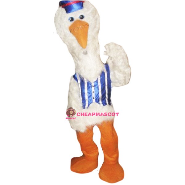 Stork Mascot Costume Adult Costume