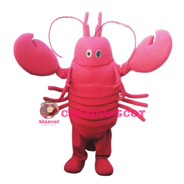 Crayfish Mascot Costume Lobster Adult Costume