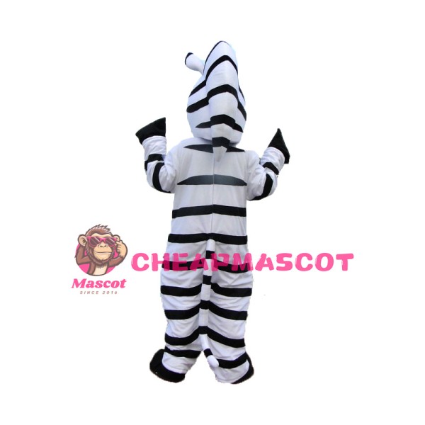Madagascar Zebra Marty Mascot Costume
