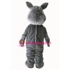 Grey Hippo Mascot Costumes