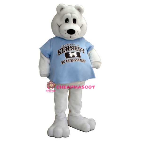 White Bear Mascot Costume