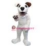 Cute White Dog Mascot Costume