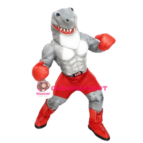 Power Shark Mascot Costume