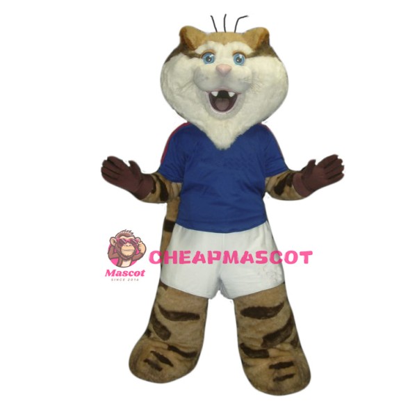 Cute Tiger Mascot Costume