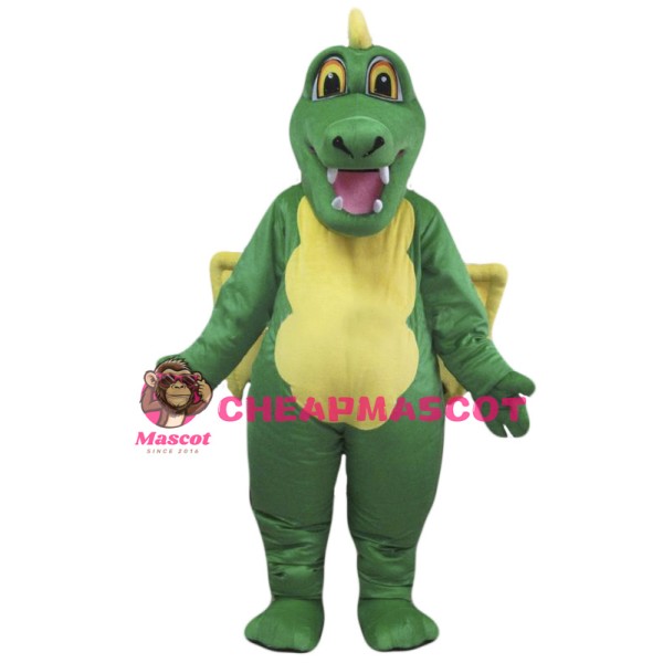 Adult Green Fly Dragon Mascot Costumes