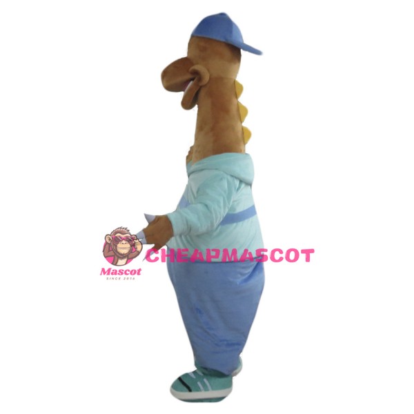 Happy Dinosaur Mascot Costume