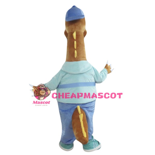 Happy Dinosaur Mascot Costume